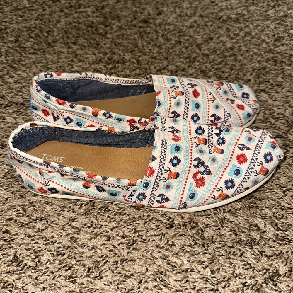 TOMS Women's Patterned Flats - Multicolor